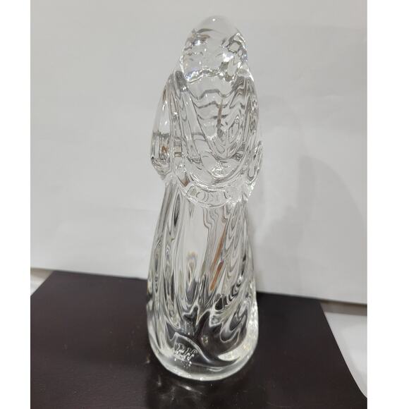Vintage Princess‎ House 24% Lead Crystal Joseph Figurine Christmas Nativity - Picture 3 of 7